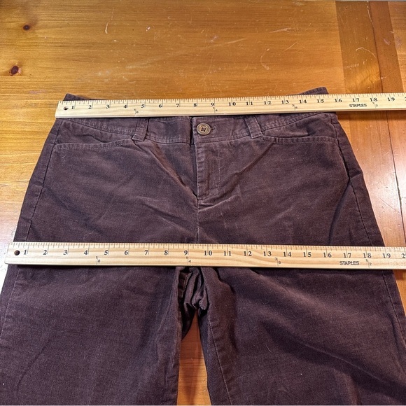Lilly Pulitzer White Label Palm Beach Fit Brown Corduroy Pants - Picture 5 of 9